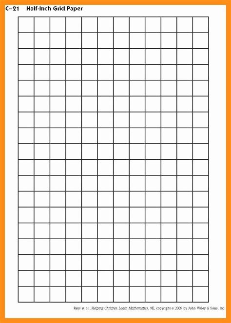 Square Grid Paper Printable