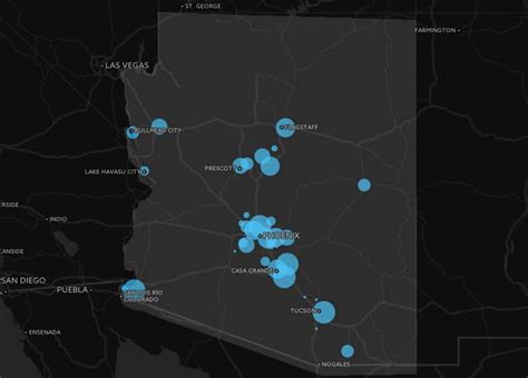 The Safest And Most Dangerous Cities In Arizona Interactive Map