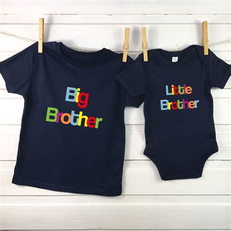 Big Brother Little Brother Outfit Brothers Matching Set Big Etsy