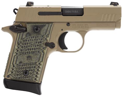 New Sig Sauer P938 Scorpion 9mm Please Contact Us For Price