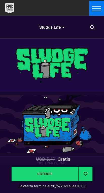 Epic Games Sludge Life Pc