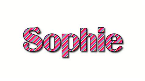 Sophie Logo Free Name Design Tool From Flaming Text