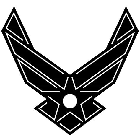 Air Force Logo Vector Pilot Wings Illustrations Royalty Free Vector