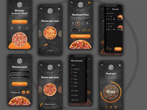 Pizza Delivery App By Anna Kryvko On Dribbble