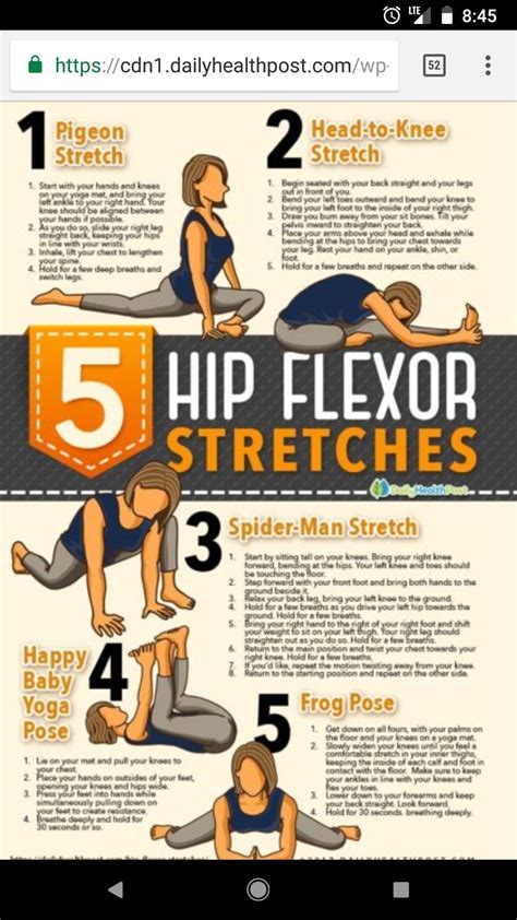 Hip Flexor Stretches Tighthipflexorexercises Hip Flexor Exercises