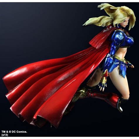 Dc Comics Supergirl Play Arts Kai Variant Action Figure