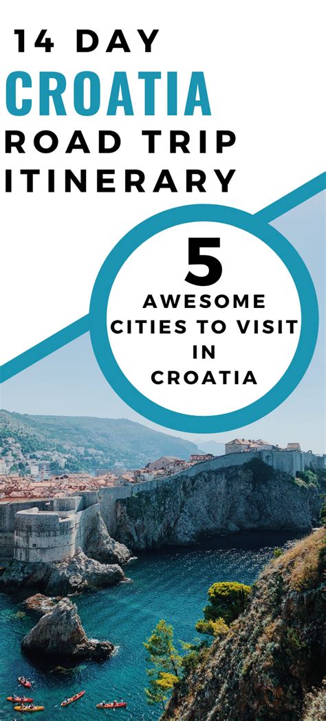 14 Day Ultimate Croatia Road Trip Itinerary In 2021 Road Trip