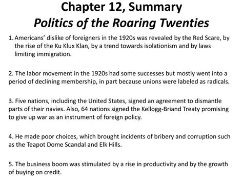 For the first time, more americans lived in cities than on farms. Chapter 12 Section 1 The Politics Of Reconstruction ...