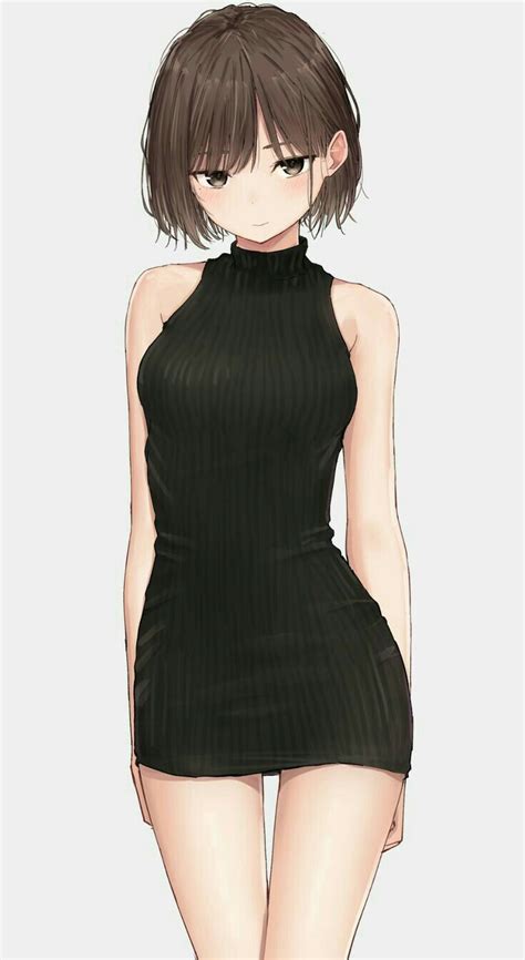 Anime Girl Short Hair Anime Girl Dress Cool Anime Girl Anime Art Sexiz Pix