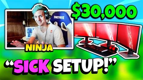 Ninja Reveals New Gaming Setup In New House Fortnite Daily Funny
