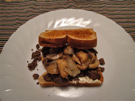 Initiated by the james beard foundation, the goal is to make burgers more environmentally friendly. Christine's Pantry: Mushroom Onion Hamburger