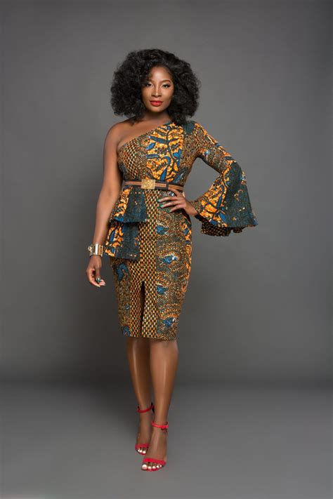 Top Choice Of Ankara Print Dresses African Wax Prints Short African