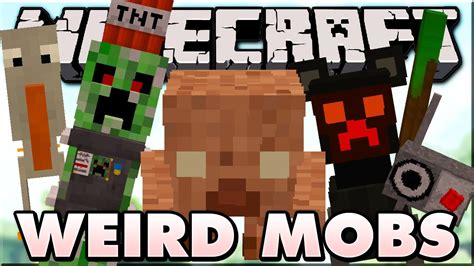 Minecraft Mods Weird And Wacky Mobs Weird Mobs Mod Minecraft Mods