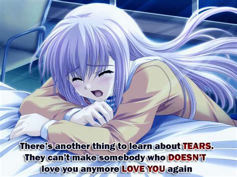 Help alone loneliness depression friend sick tired. Anime Greeting Cards: Anime Love - Sad Love Quotes