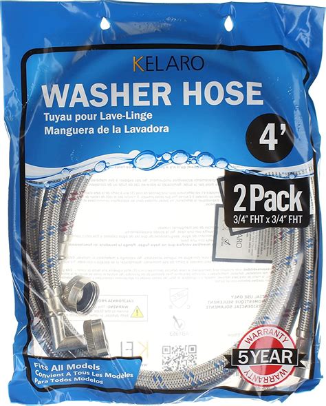 Washers & Dryers Parts & Accessories 5 Ft Burst Premium Stainless Steel