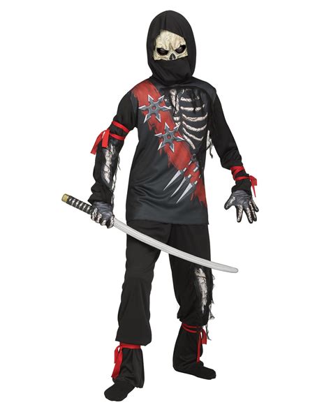 Zombie Ninja Kids Costume As Halloween Disguise Karneval Universe