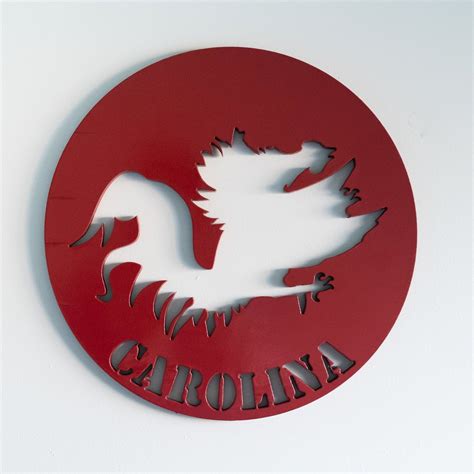 16 Wooden Usc Gamecock Cutout Sign Etsy