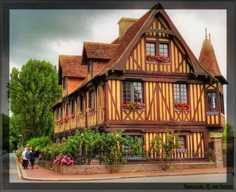 Half Timbered House France Pixdaus Unique Houses Exterior