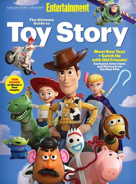 Entertainment Weekly Cover For Toy Story 4 Pixar