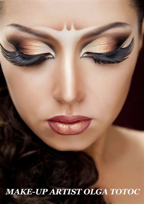 Pin By On Makeup Love Fantasy Makeup Theatrical