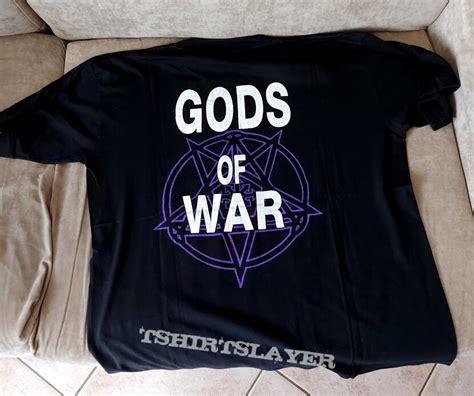 Blasphemy Original Gods Of War T Shirt Tshirtslayer Tshirt And