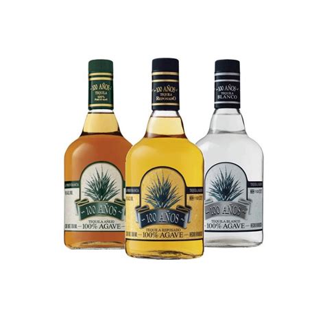 Tequila Blanco Agave Azul 100 Anos 700 Ml 30479