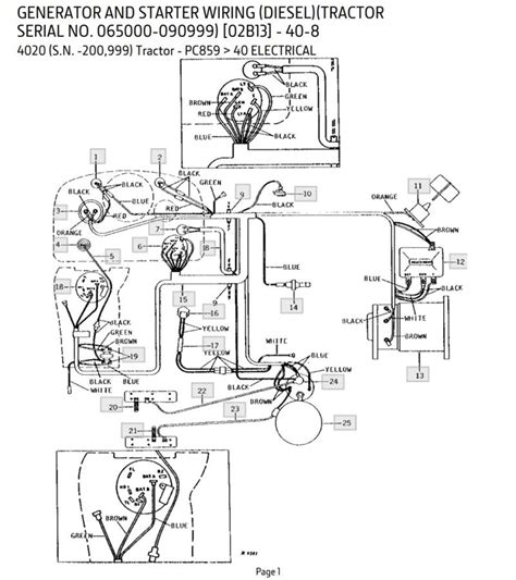 John Deere 4020 12 Volt Wiring Diagram