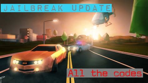 They make the game even more interesting as they provide you free rewards. ALL THE JAILBREAK CODES! | Jailbreak Update - YouTube