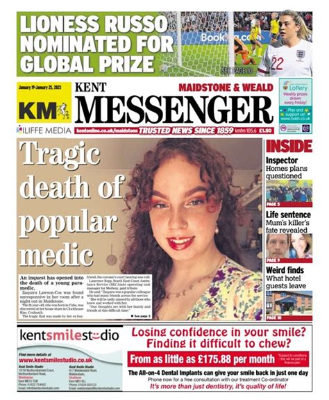 Kent Messenger Editorial And Advertising Contacts