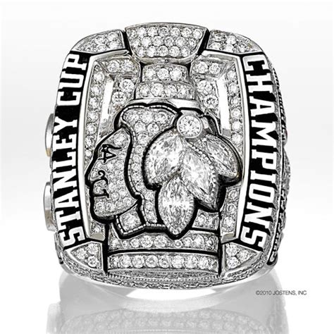 Jostens Designs Chicago Blackhawks 2010 Stanley Cup Rings Espn