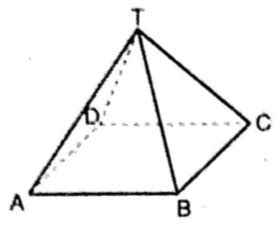 (b) sejajar, jika terletak sebidang tetapi tidak memiliki titik potong. Perhatikan gambar limas berikut! Tentukan kedudukan: a ...