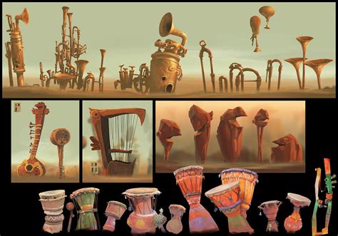 Rayman Origins Jean Brice Dugait Environment Concept Art Concept
