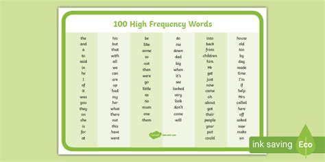 What Are High Frequency Words Twinkl Teaching Wiki