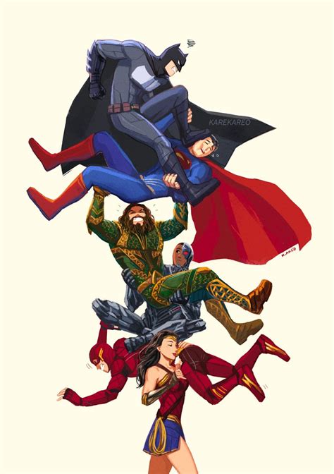 Fan Art Justice League By Karekareo Comicbooks