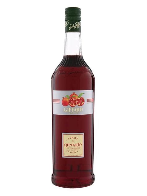 Giffard Syrup Pomegranate Litre Bottle Bottles Per Carton Horeca