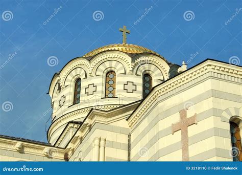 St Vladimir S Cathedral Stock Photo Image Of Reconstruction