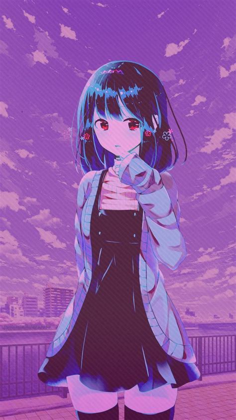 Aesthetic Anime Phone Girl Wallpapers - Wallpaper Cave