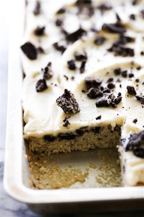 Cookies And Cream Sheet Cake Chef In Training