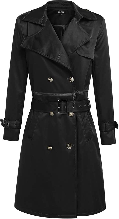 Meloo Trenchcoat Damen Mantel Outerwear Lang Knielang Übergangsjacke