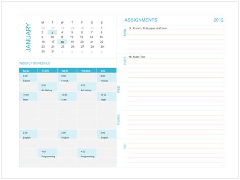 10 Free Weekly Schedule Templates For Excel Savvy Spreadsheets Weekly