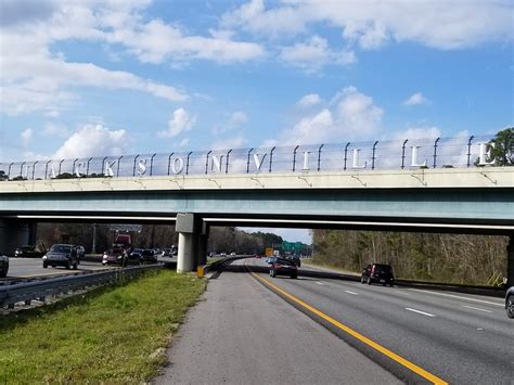 Jacksonville Sign Coming To Northside I 95 Overpass