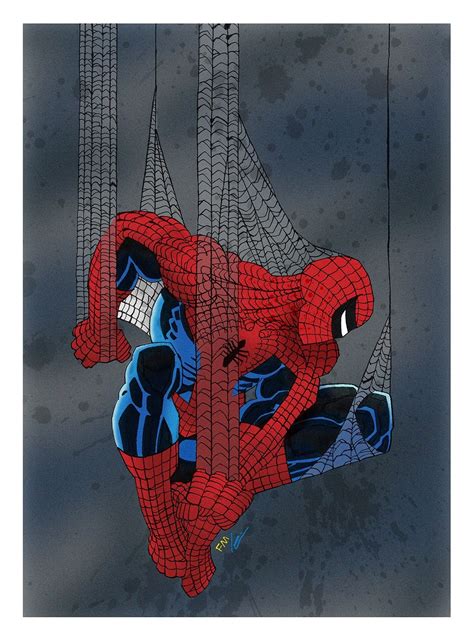 2020 Frank Miller Spider Man Drawing Colors By Ron Lim Spiderman