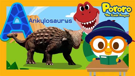 Pororo Dinosaur Kindergarten Mrt Rexs Abc Class Dinosaur