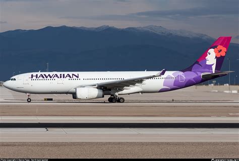 N390ha Hawaiian Airlines Airbus A330 243 Photo By Marco Papa North