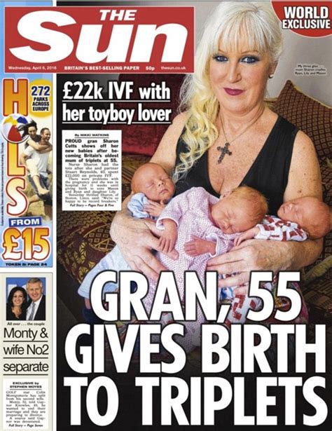 lincolnshire grandmother becomes britain s oldest mother of triplets daily mail online