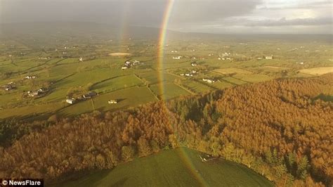 Rare Full Circle Rainbow Over Cookstown Ireland Video