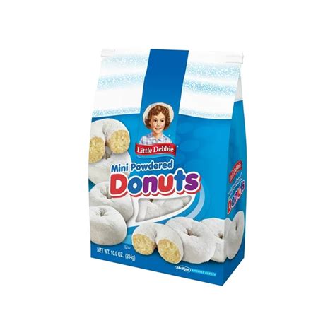 Little Debbie Powdered Mini Donuts Bagged 10 Oz — Custom Treats
