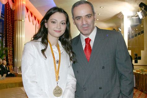 His current wife and kasparov have two children together. GM Alexandra Kosteniuk and GM Garry Kasparov in 2004 ...