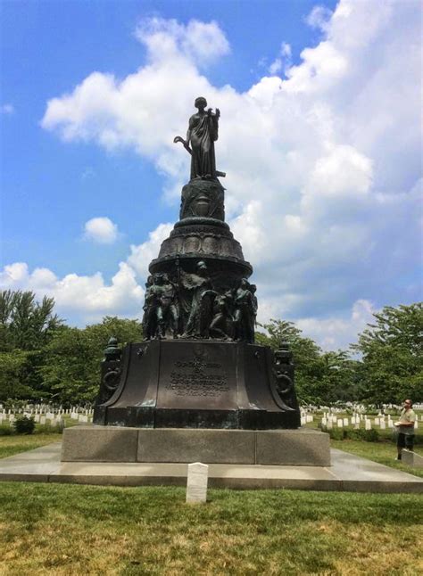 Tangled Roots And Trees Confederate War Memorial At Arlington National