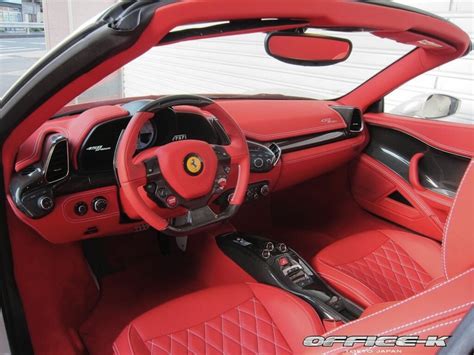Officek Ferrari 458 Italia Spider Interior Egmcartech Only For Cars